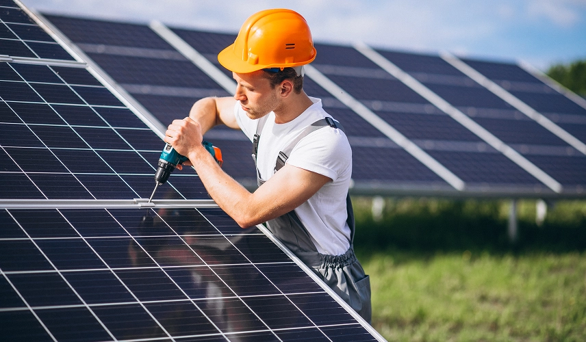 Willow Creek Solar Farm Installation