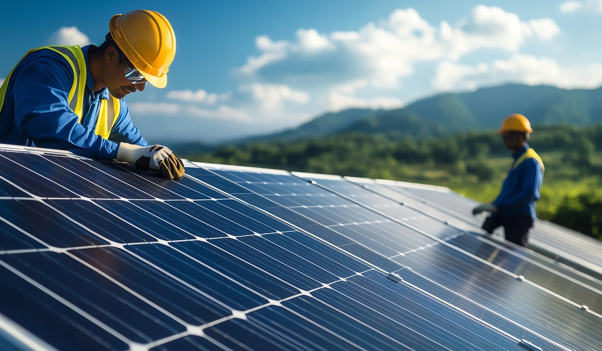 Hybrid Commercial Solar Project